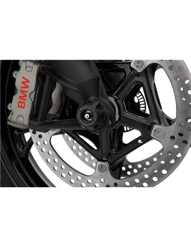 Protecciones Wunderlich DOUBLESHOCK para eje R 1300 GS - Delantera - negro